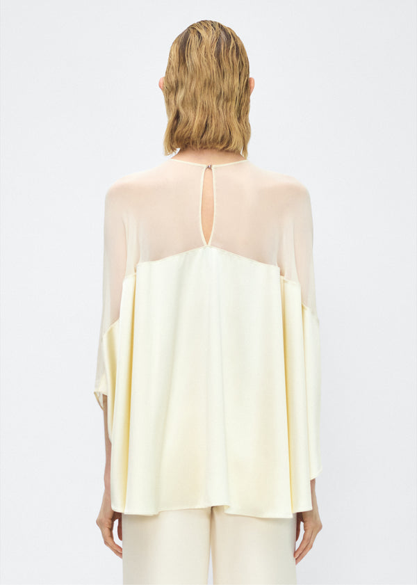 Adam Lippes Apollo Top Cream