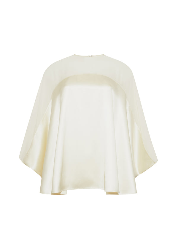 Adam Lippes Apollo Top Cream