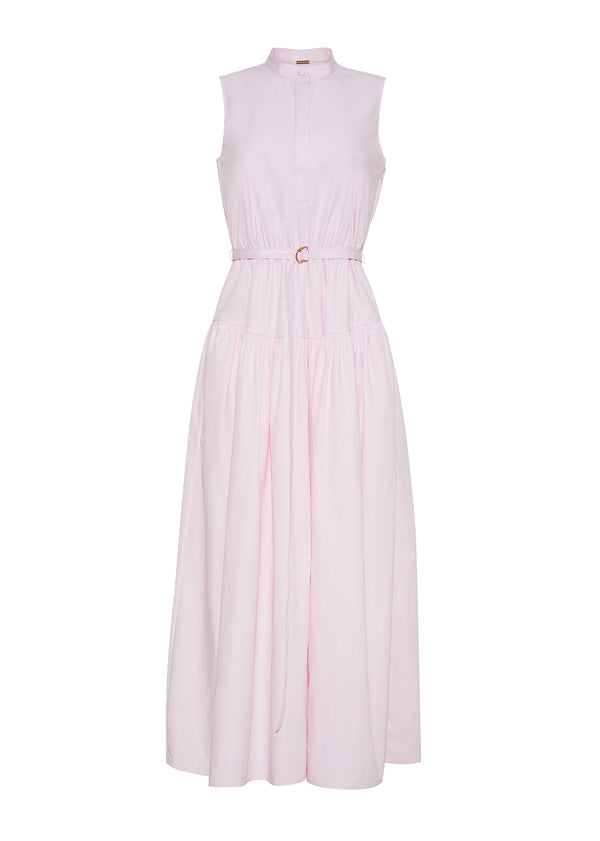 Adam Lippes Arden Dress Pale Pink