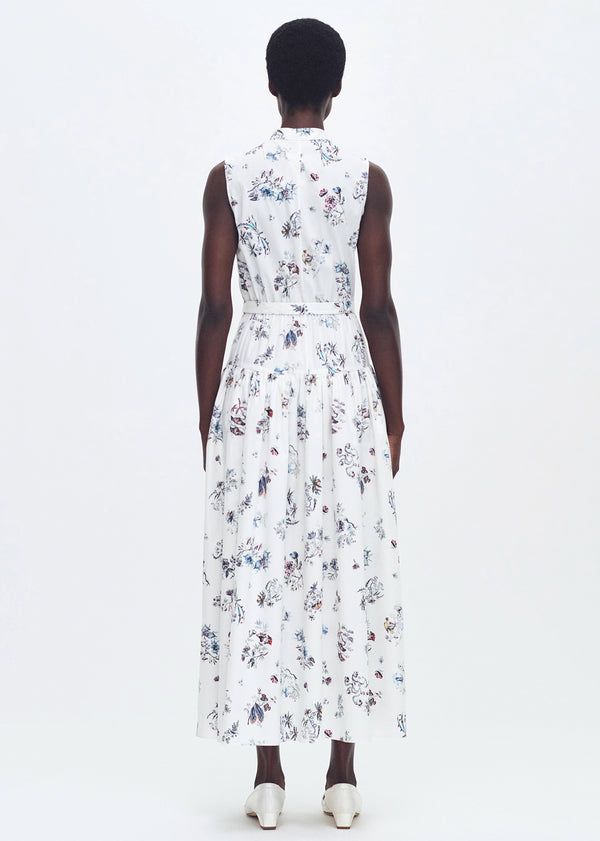 Adam Lippes Arden Dress White Floral