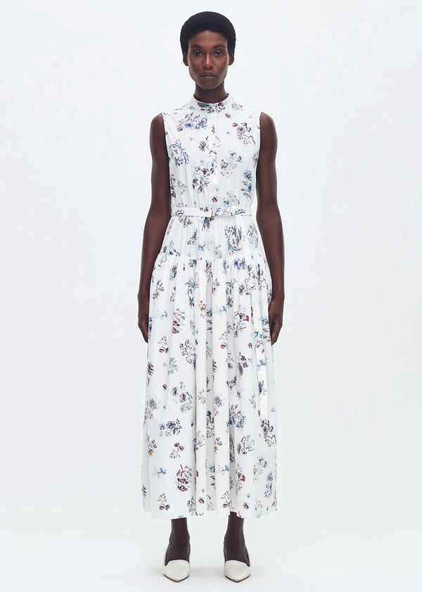 adam lippes arden dress White Floral