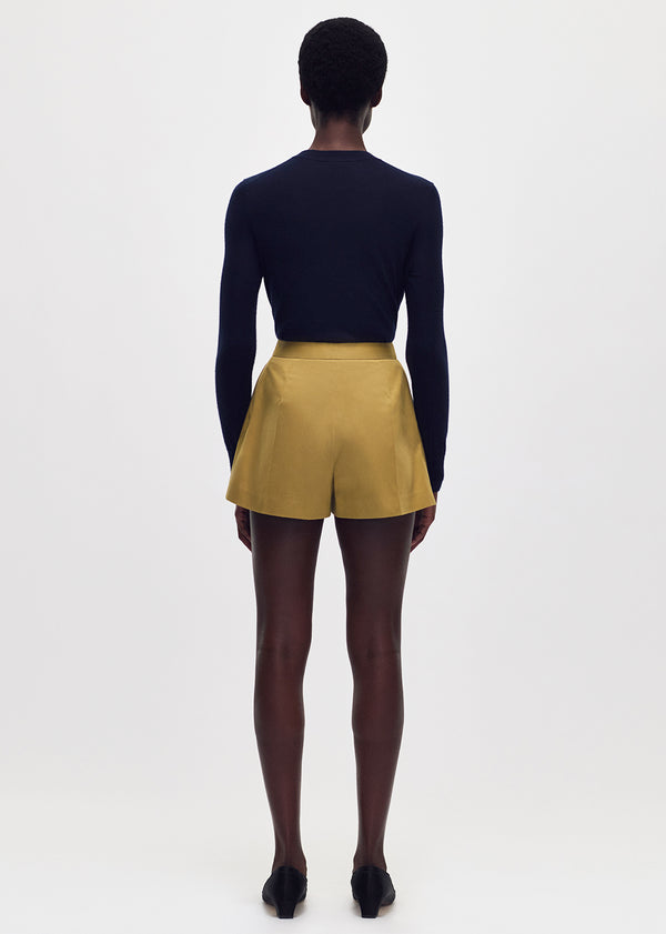 Adam Lippes Ayla Short Khaki