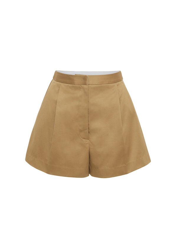 Adam Lippes Ayla Short Khaki