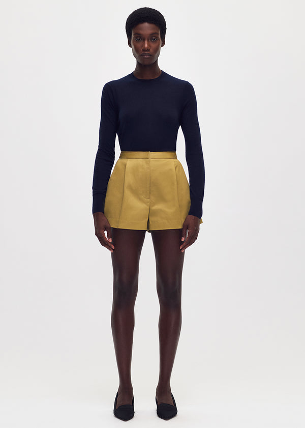 adam lippes ayla short Khaki