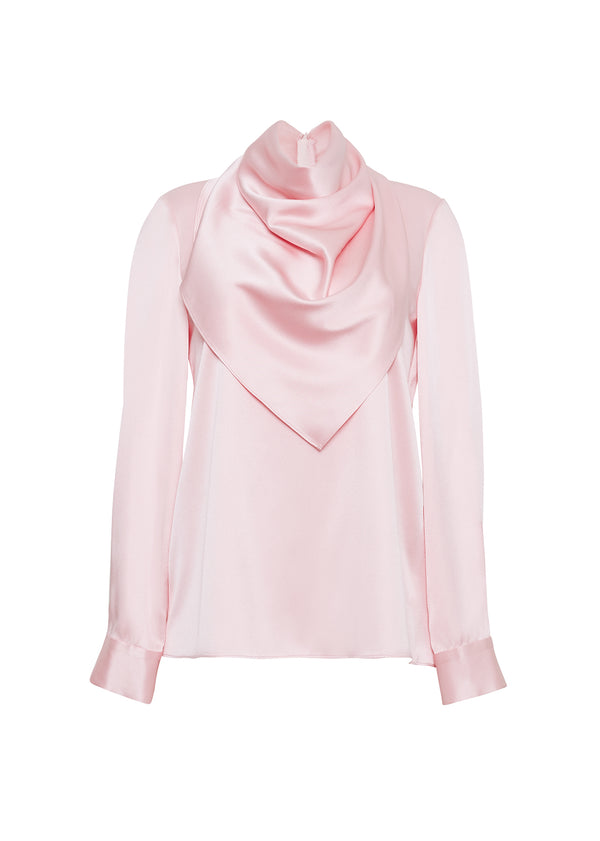 Adam Lippes Bandera Blouse Pink