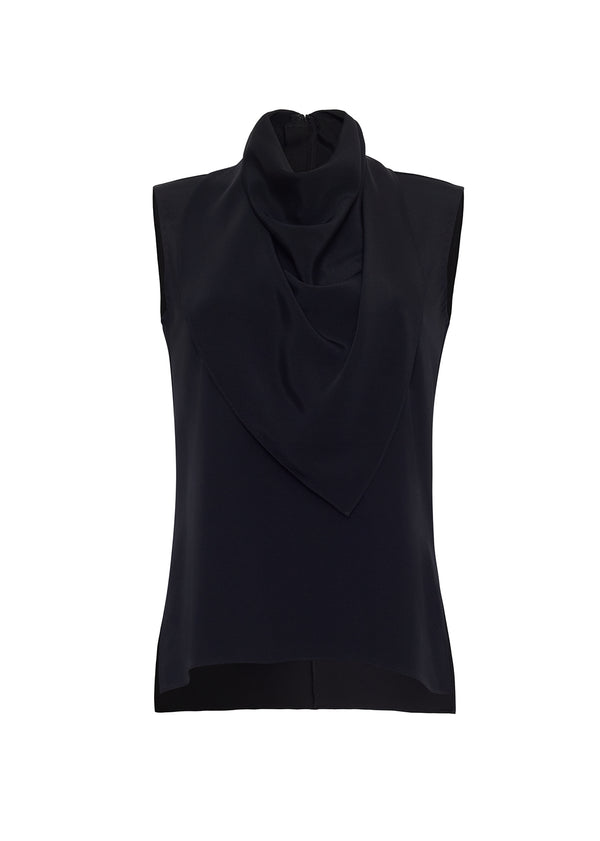 Adam Lippes Bandera Shell Black