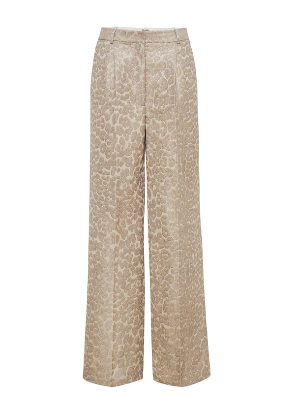 Adam Lippes Banks Pant Pale Grey Multi