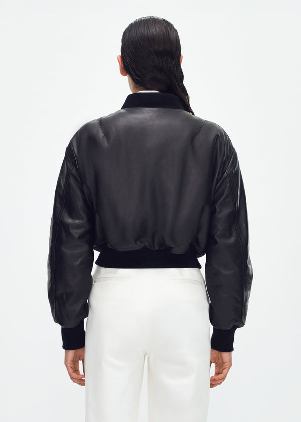 Adam Lippes Bomber Jacket Black