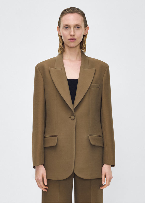 adam lippes brody jacket Military Green
