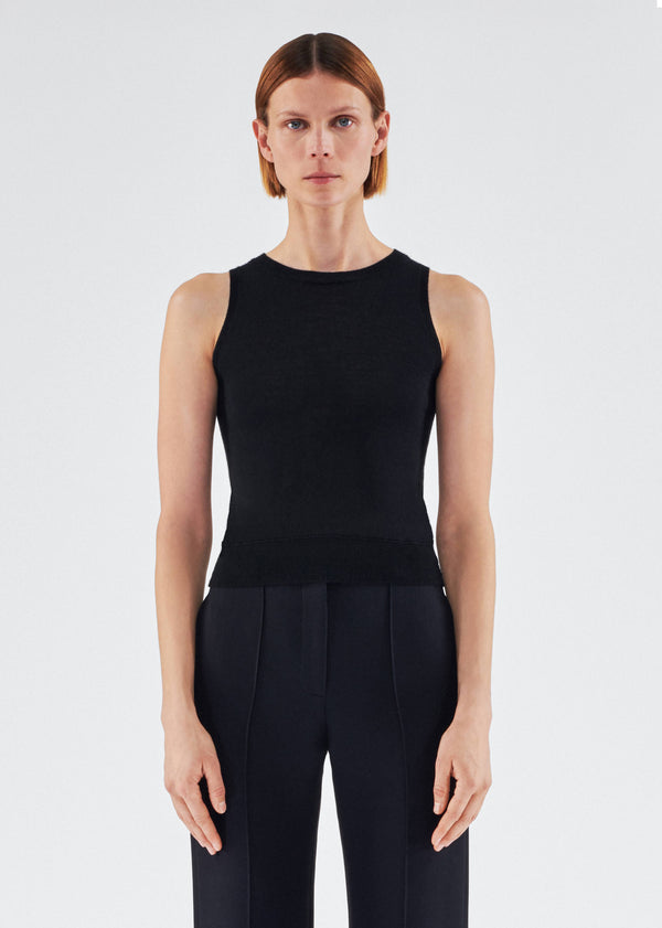 adam lippes cashmere silk shell