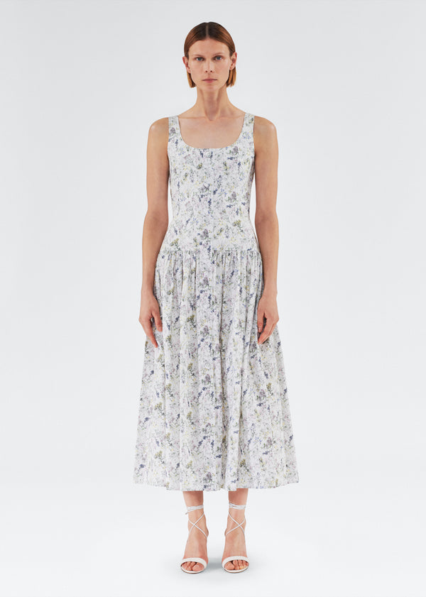 adam lippes cassie dress Ivory Floral
