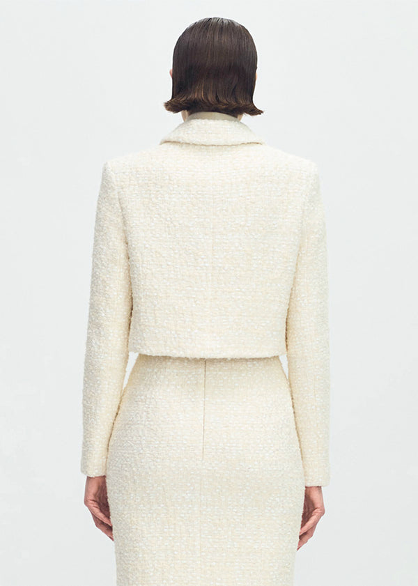Adam Lippes Cecil Jacket Ivory