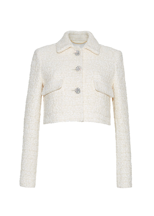 Adam Lippes Cecil Jacket Ivory