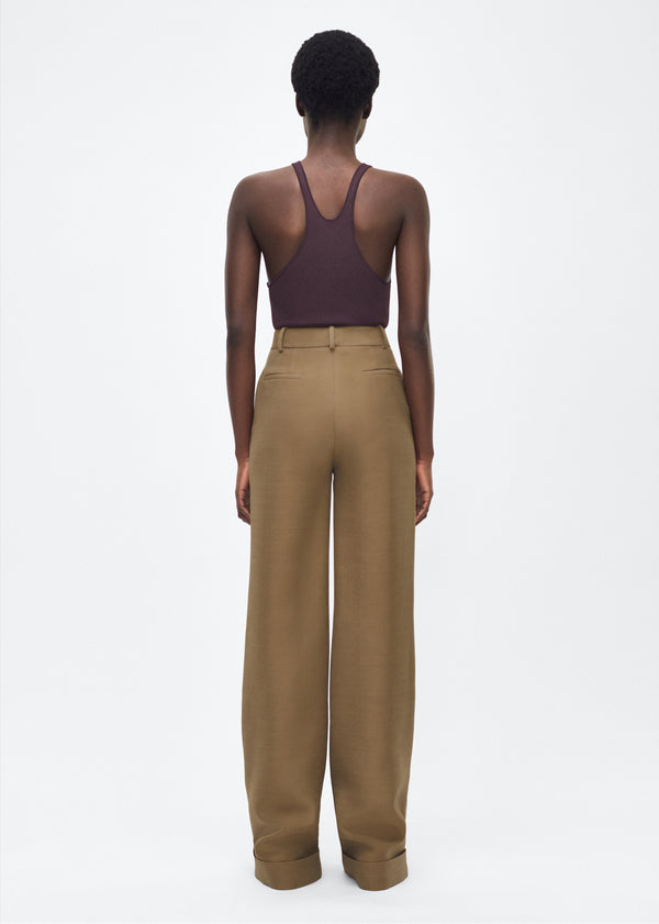 Adam Lippes Deeda Pant Military Green