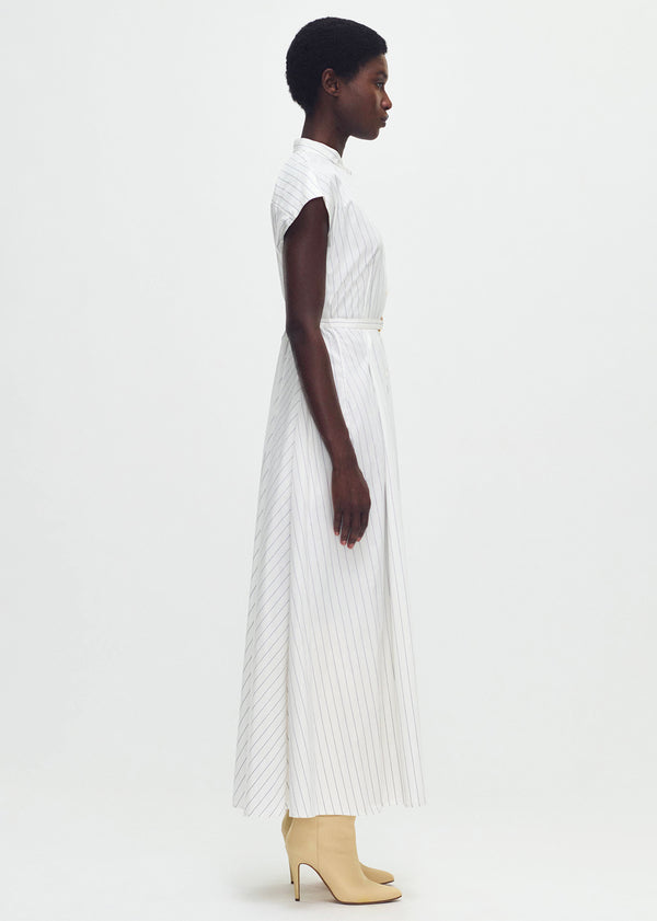 Adam Lippes Dejeuner Dress White/Ink