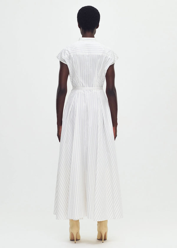 Adam Lippes Dejeuner Dress White/Ink