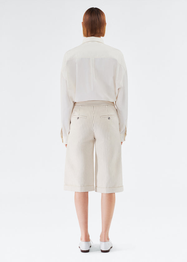 Adam Lippes Devon Short Canvas/Indigo