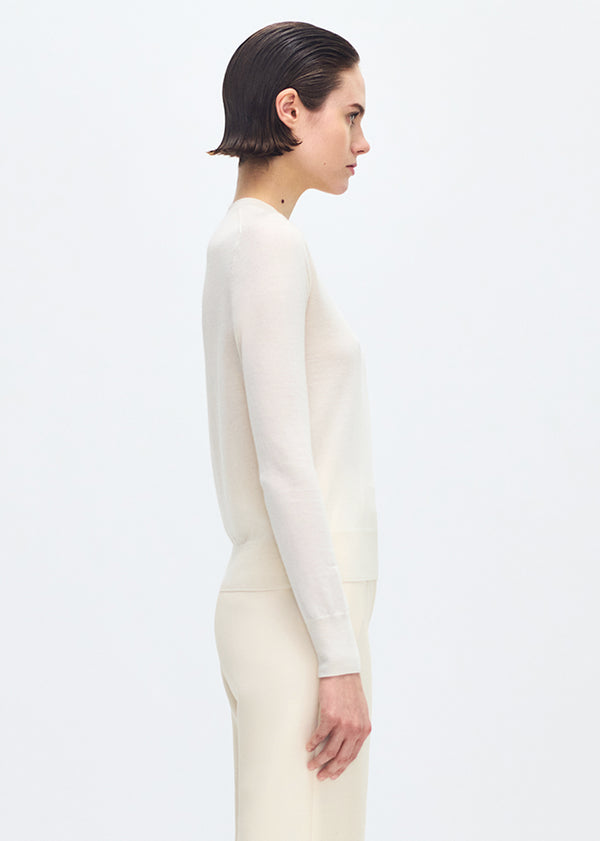 Adam Lippes Didion Knit Ivory