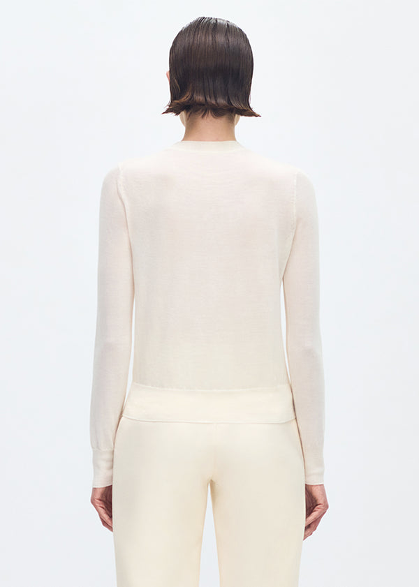 Adam Lippes Didion Knit Ivory