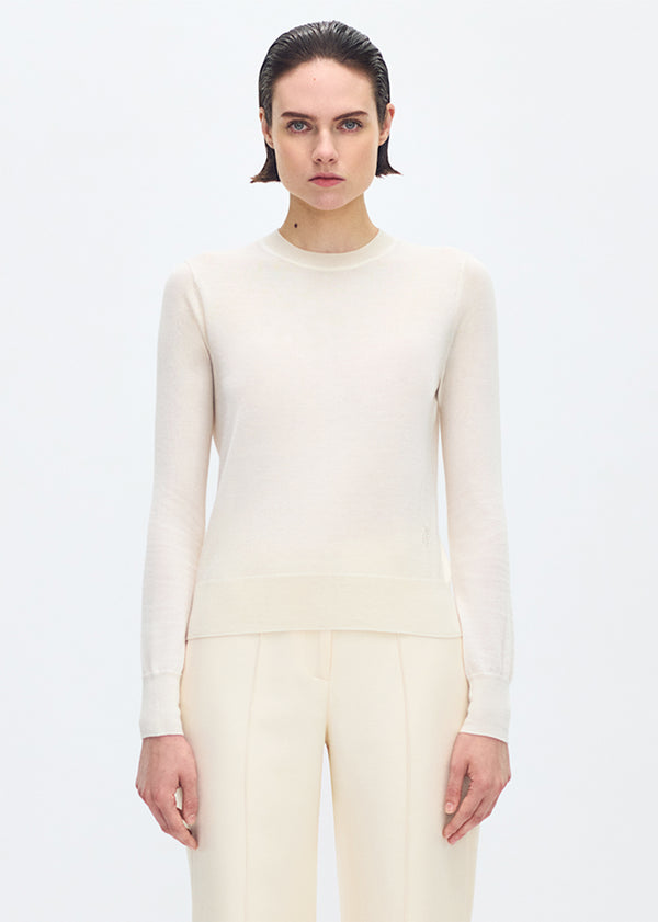 adam lippes didion knit Ivory