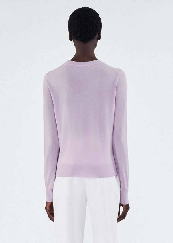 Adam Lippes Didion Knit Lilac