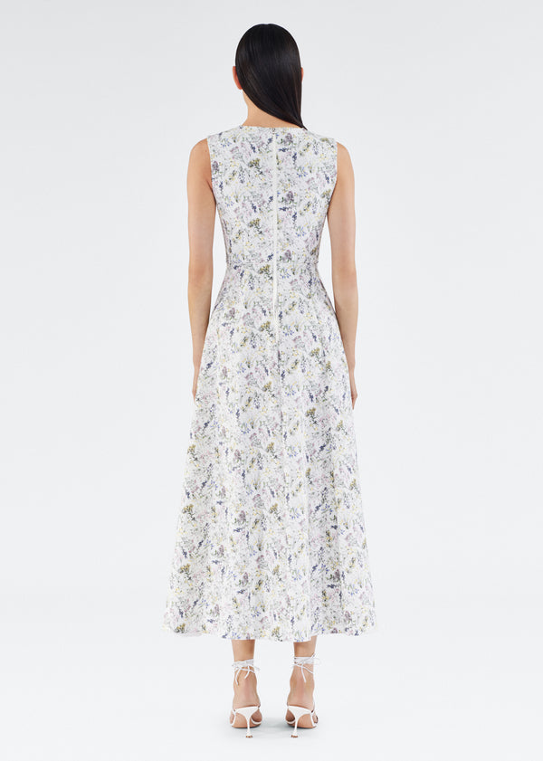 Adam Lippes Eloise Dress Ivory Floral
