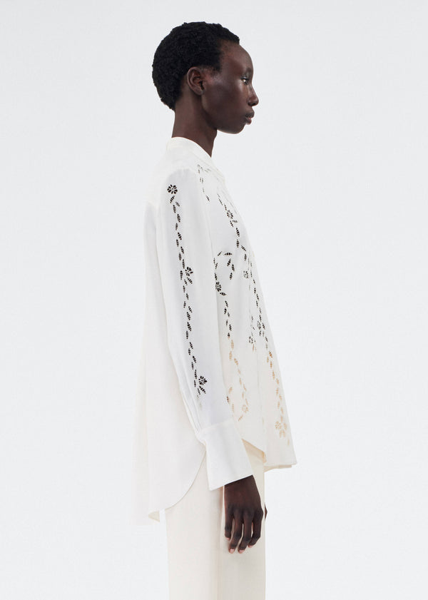 Adam Lippes Farrow Top Ivory