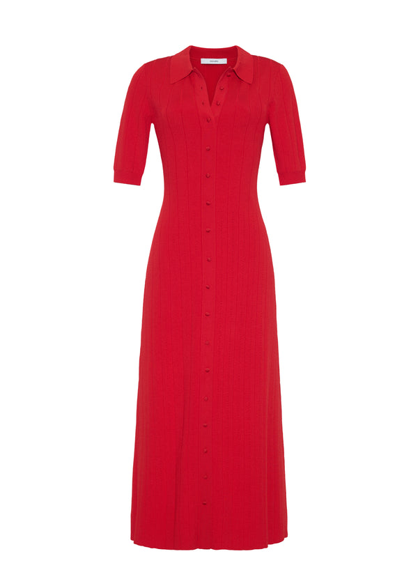 Adam Lippes Fenwick Dress Poppy