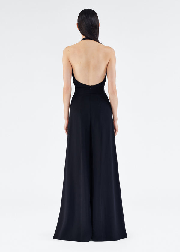 Adam Lippes Gaia Jumpsuit Black