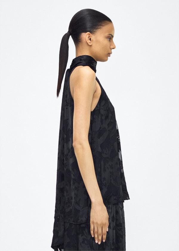 Adam Lippes Giulia Top Black