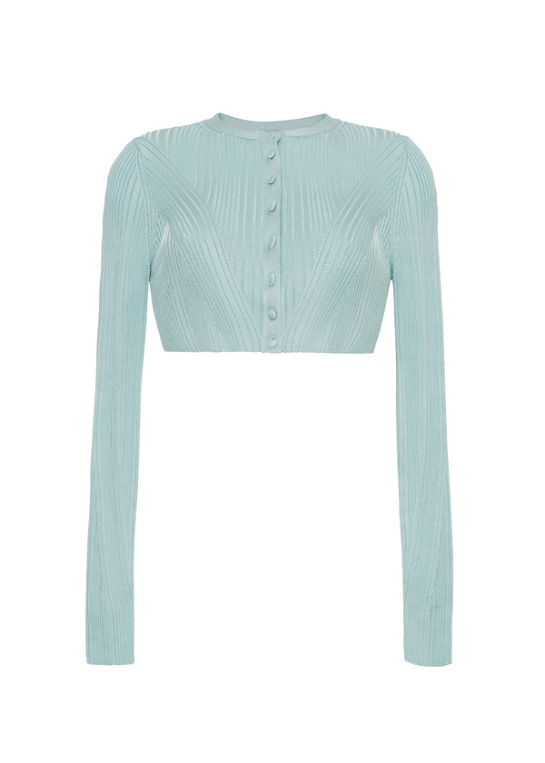 Adam Lippes Glynis Cardigan Mist