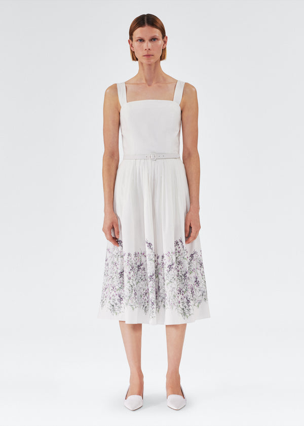 adam lippes hoban dress Lilac/Ivory