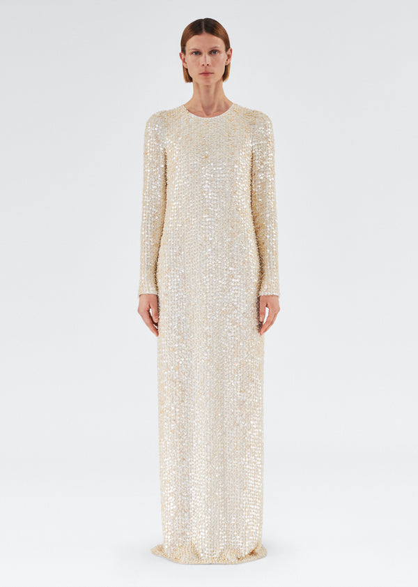 adam lippes jamis dress Ivory