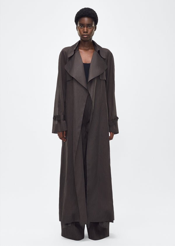 adam lippes jupiter trench EBONY