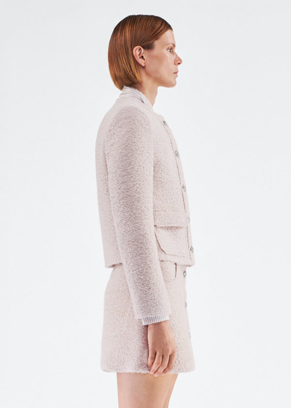 Adam Lippes Lana Jacket Blush