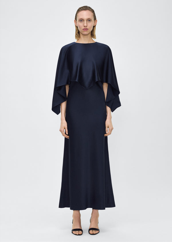 adam lippes larys dress Navy