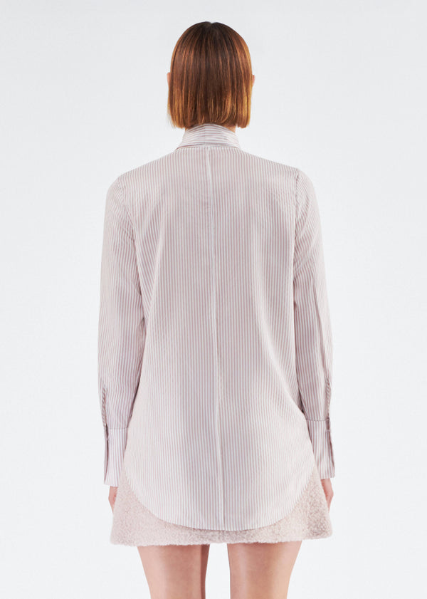 Adam Lippes Lee Blouse Blush/Ivory