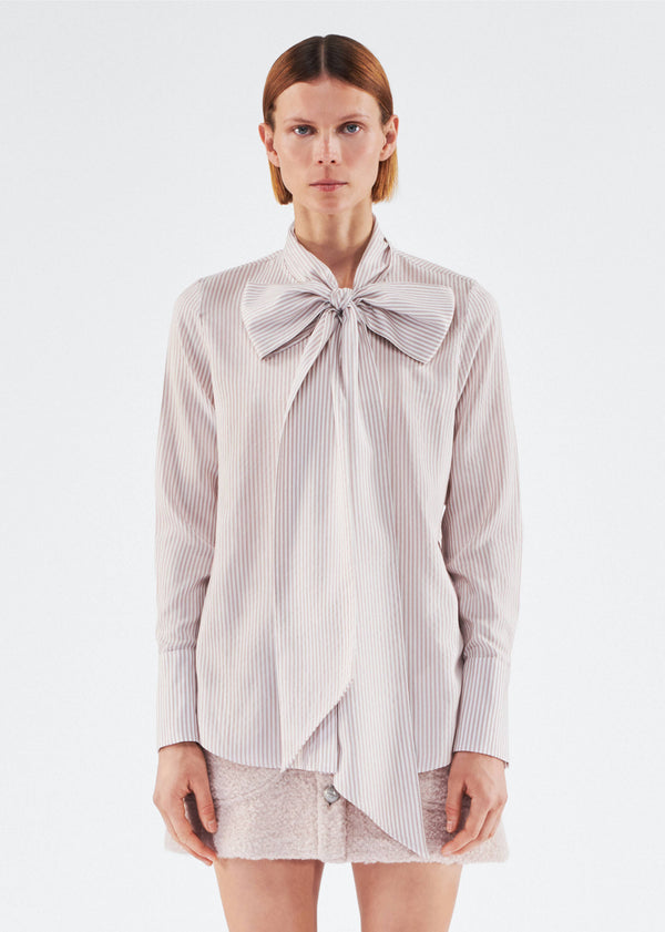 adam lippes lee blouse Blush/Ivory
