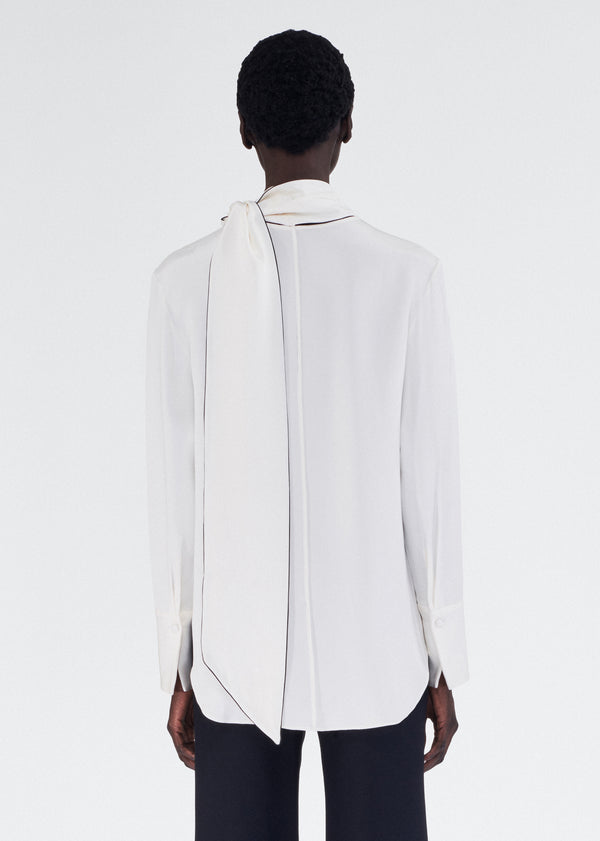 Adam Lippes Lee Blouse Ivory