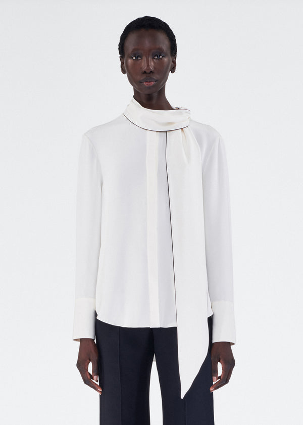 adam lippes lee blouse Ivory