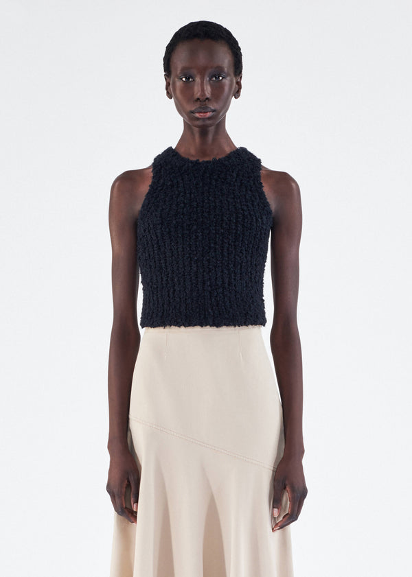 adam lippes liana top Black