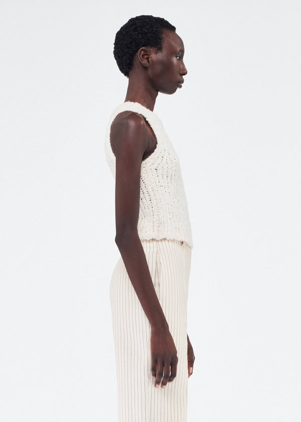 Adam Lippes Liana Top Ivory