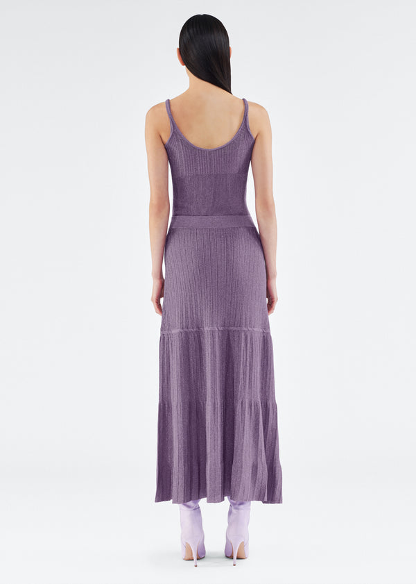 Adam Lippes Long Skirt Ultraviolet