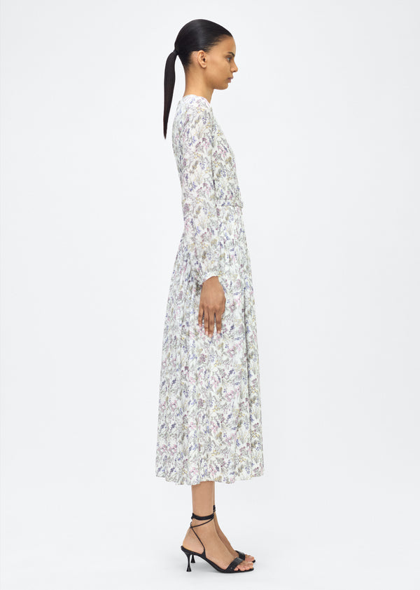 Adam Lippes Lorynn Dress Ivory Floral