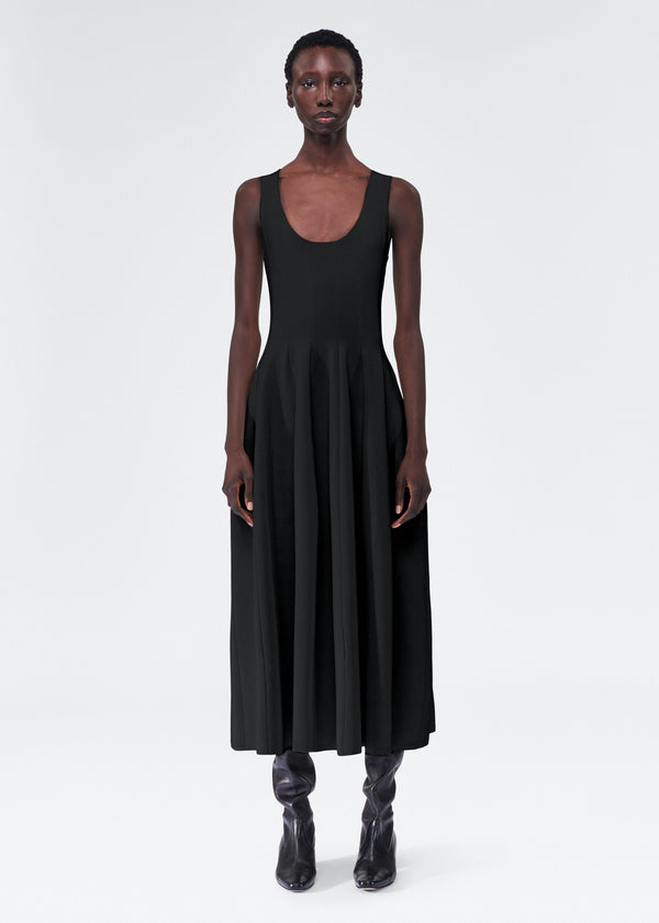 adam lippes lucilla dress Black