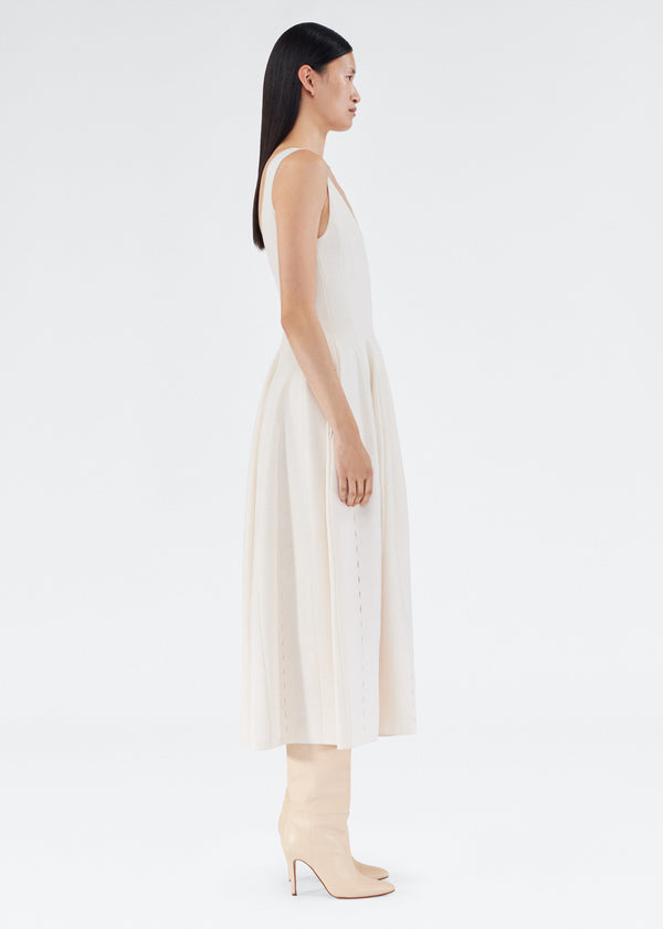 Adam Lippes Lucilla Dress Ivory