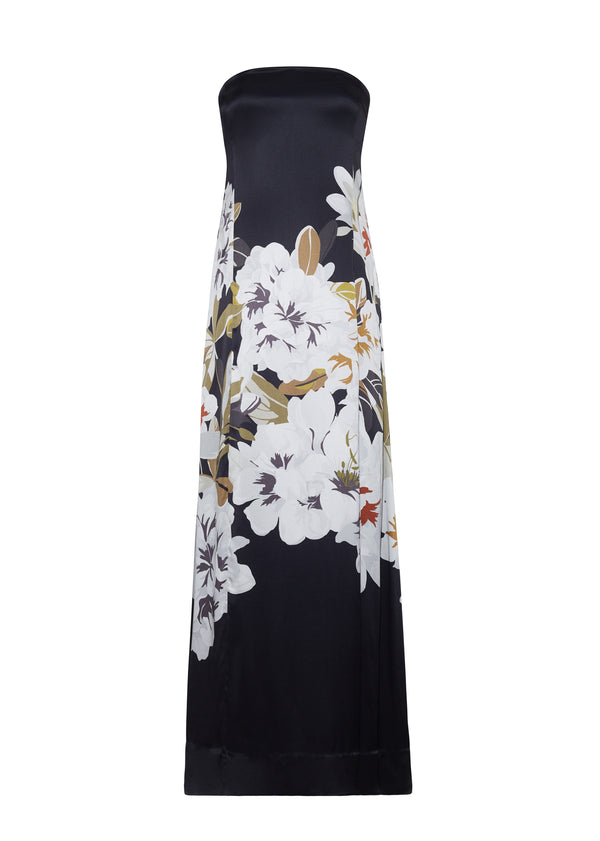 Adam Lippes Marais Dress Black/White
