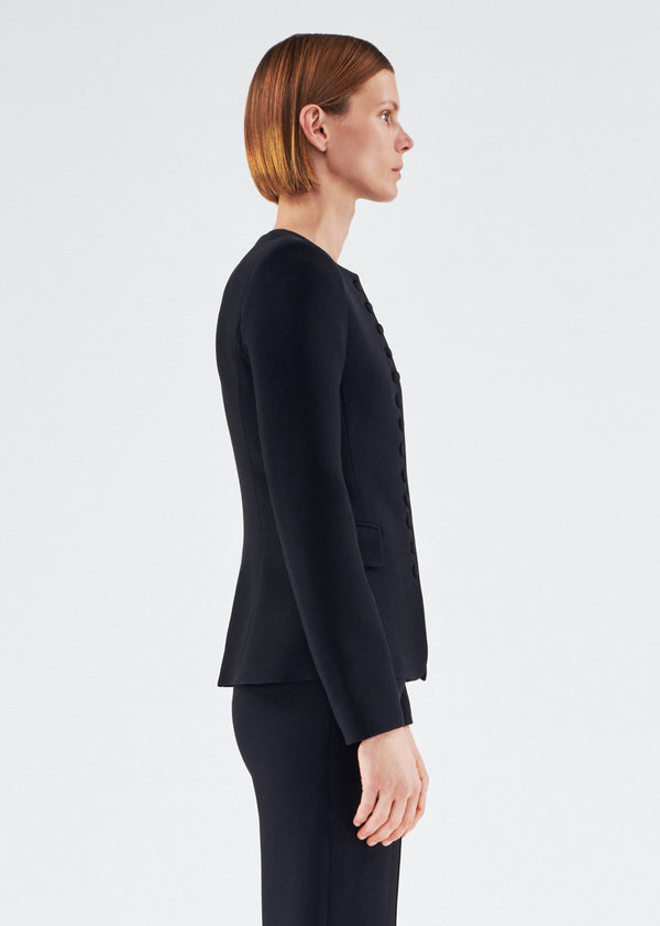 Adam Lippes Marin Jacket Black