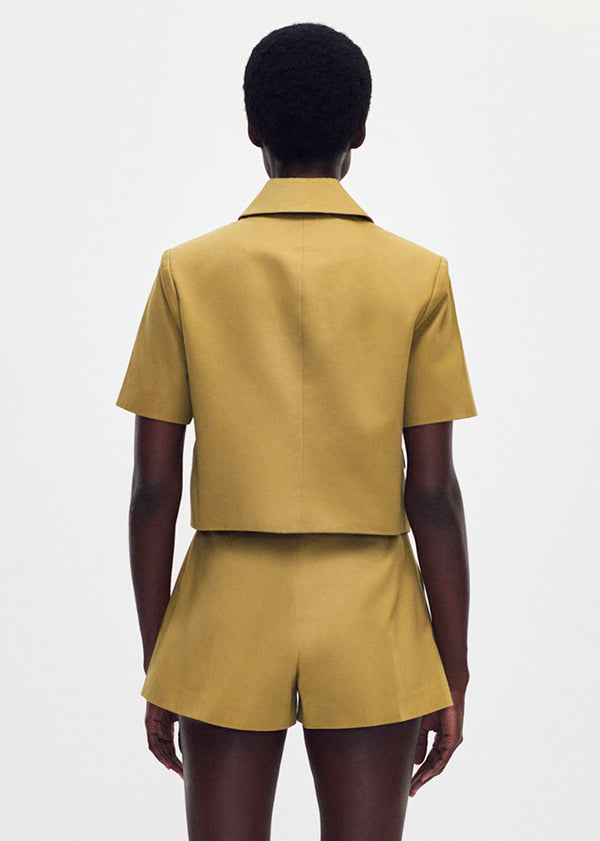 Adam Lippes Marseille Jacket Khaki