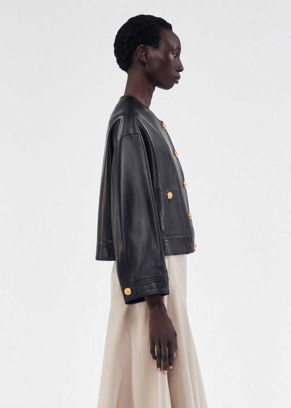 Adam Lippes Nessy Jacket Black